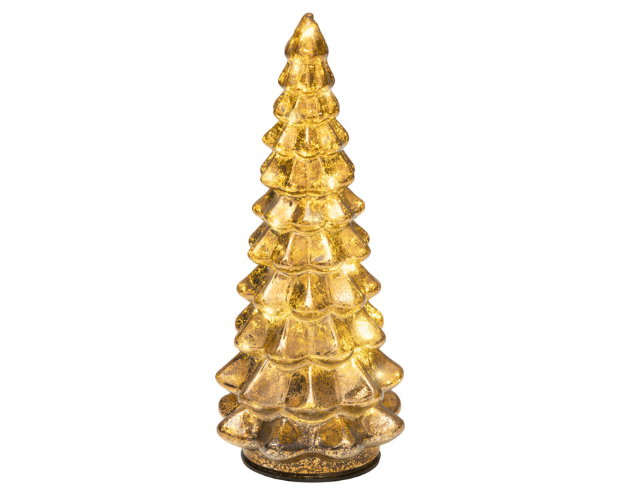Glass Tree Mico LED Brown 21 cm