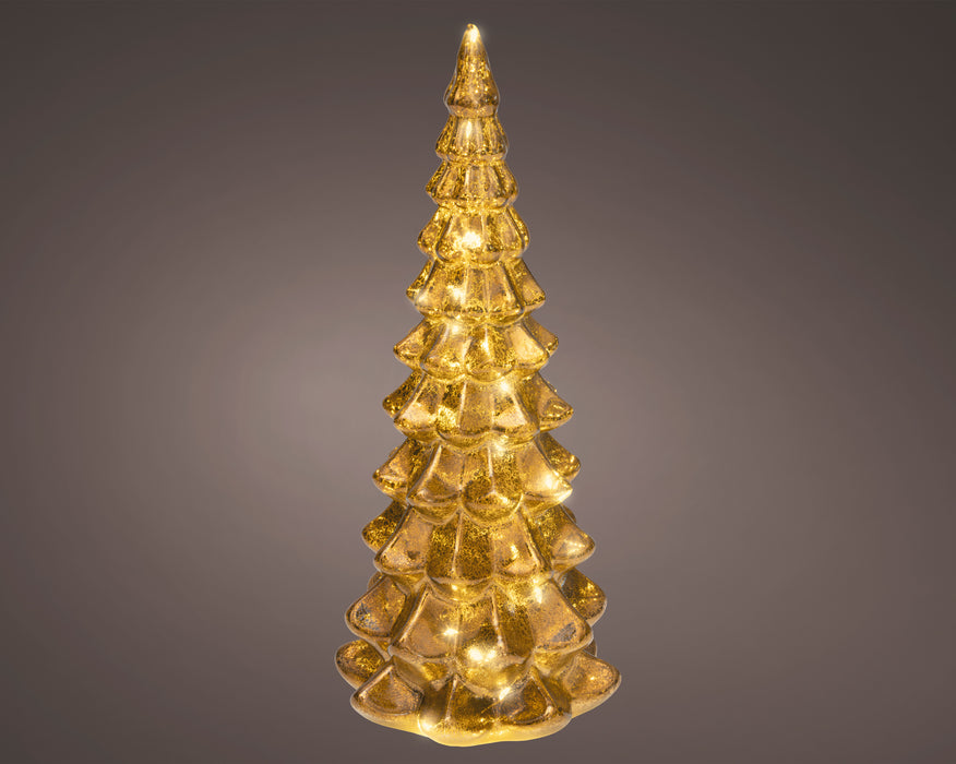 Glass Tree Mico LED Brown 32 cm