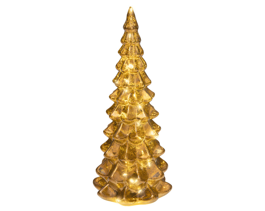 Glass Tree Mico LED Brown 32 cm