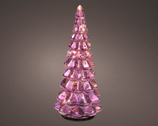Glass Tree Mico LED Pink 21 cm