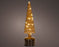 Glass Tree Mico LED Brown 34 cm Rotating