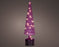 Glass Tree Mico LED Pink 39 cm Rotating