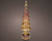Glass Tree Mico LED Brown/Gold 39 cm Rotating