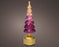 Glass Tree Mico LED Pink/Gold 33 cm Rotating