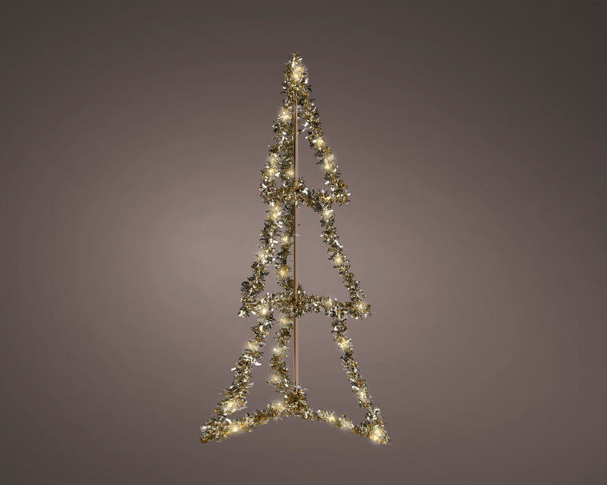 Micro LED Tree Gold/Warm White 58 cm