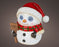 Snowman LED 29 cm