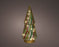 Tree Glass Micro LED Gold, Green & Gold 26.5 cm