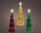 LED Wick Candle Wax Tree 6 x 17 cm Assorted