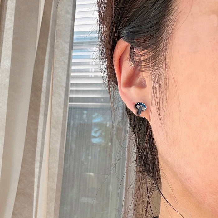 Dainty Little Tiny Things | Groovy Mushrooms | Earring Studs