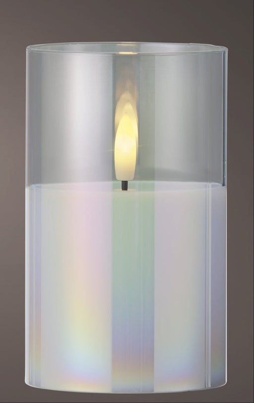 Candle Iris/Warm White 7.5cm  D