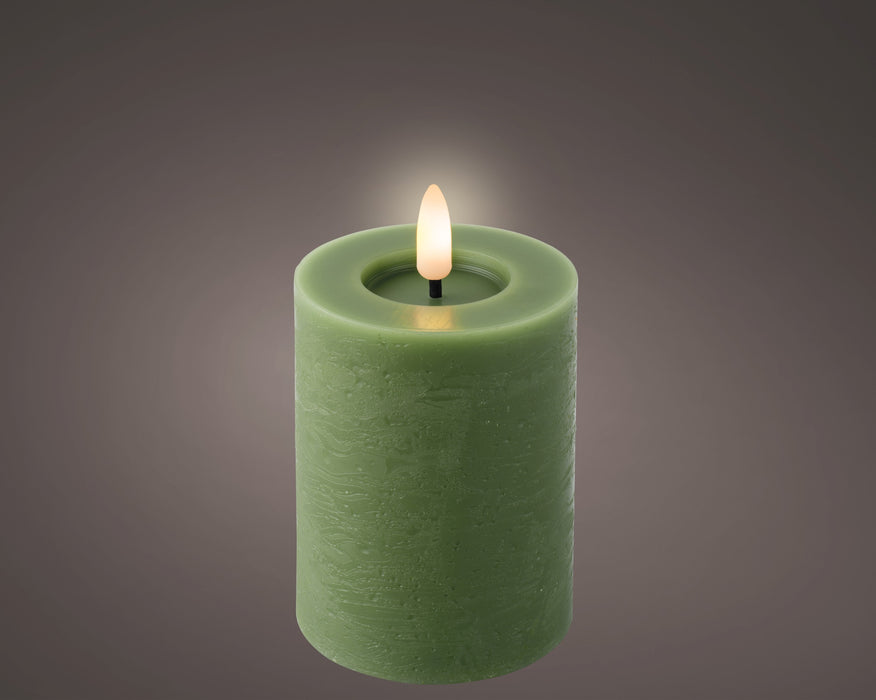 Candle LED Green/Warm White 11.2 cm