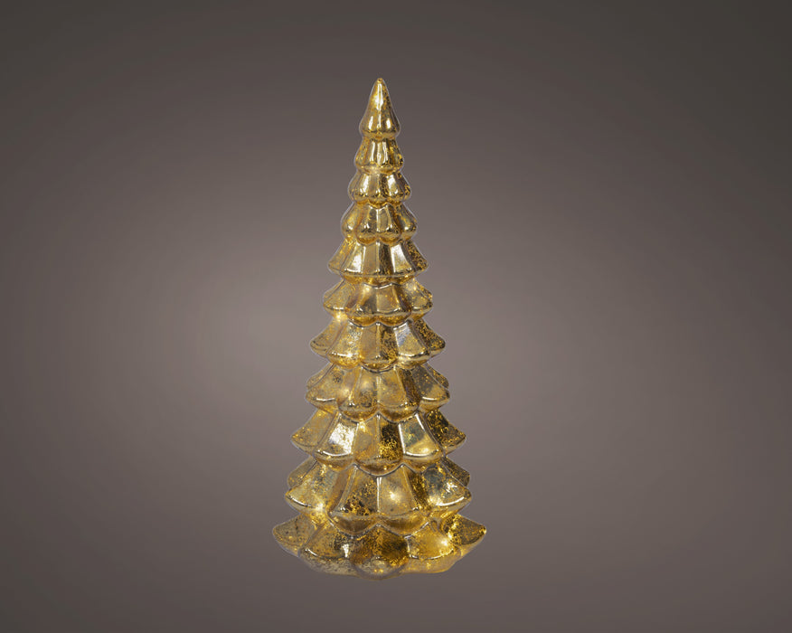 Glass Tree Mico LED Gold 32 cm