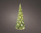Glass Tree Mico LED Green 32 cm