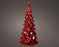 Glass Tree Mico LED rED 32 cm