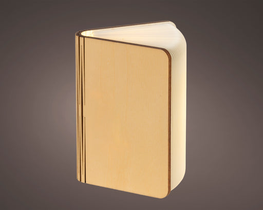 LED Book Steady White/Colour Select 12x17x8 cm