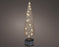 Lights Micro Rotating Glass Tree I/D Amber/Warm White 39cm