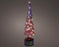 Lights Micro Rotating Glass Tree I/D Pink/Warm White 39cm
