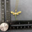 Dragonfly Charm Gold-plated Necklace