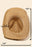 Straw Braided Western Cowboy Hat