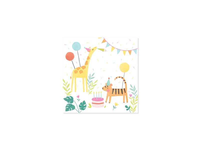 Jungle Birthday Mini Pop-Up Card