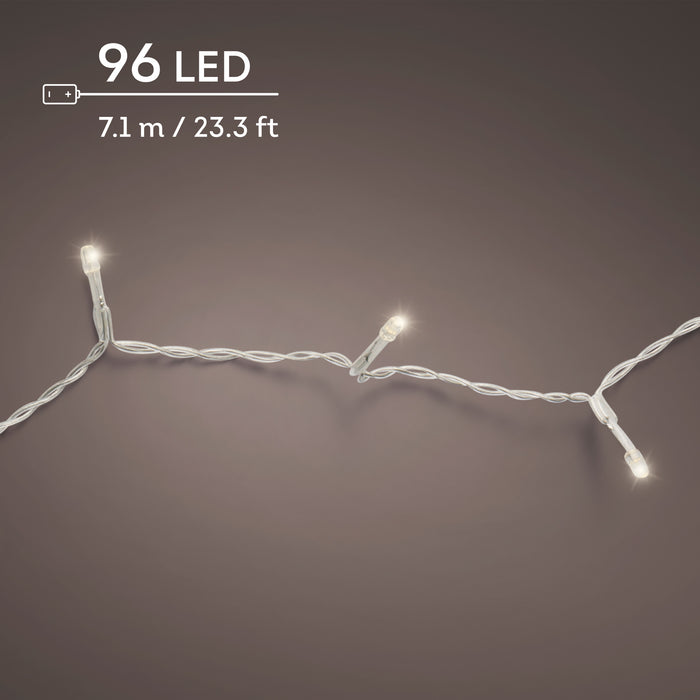 Lights Durawise Twinkle 96 LED 23.3' White