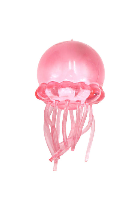 Jellyfish Clear Solid Maltose Putty Filled Squishy - 4 Inch