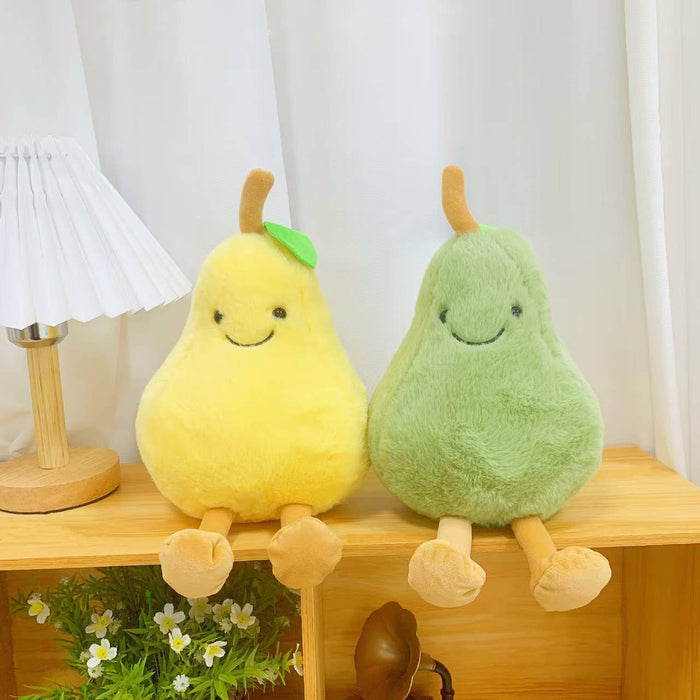 8" Pear Plush (length including legs)