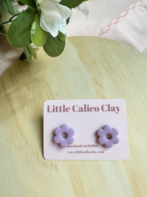 Groovy Daisy Studs | Polymer Clay Earrings