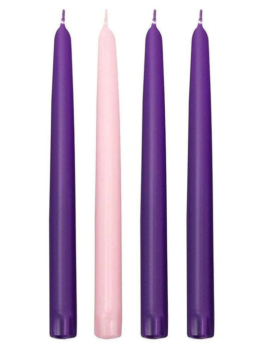 Box of Traditional Advent Taper Candles