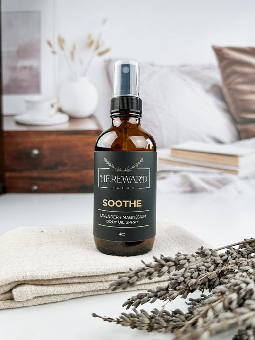 Body Spray | Soothe Lavender + Magnesium Body Oil Spray