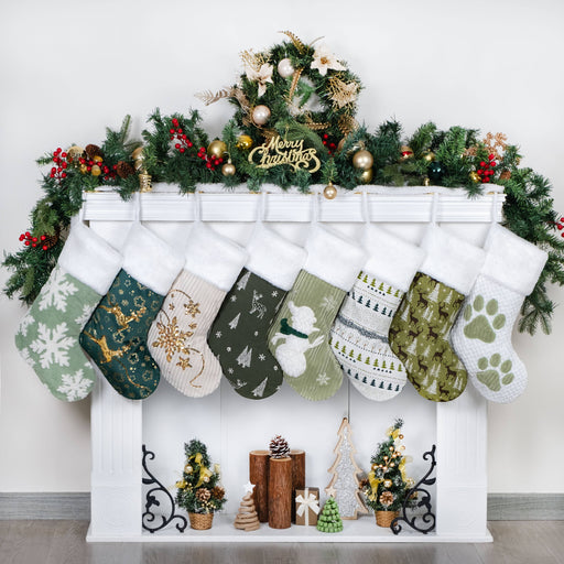 New Fresh Forest Style Christmas Stocking