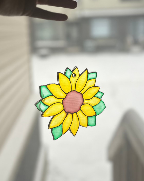 Sunflower Suncatcher, Window Hanging, car hangers
