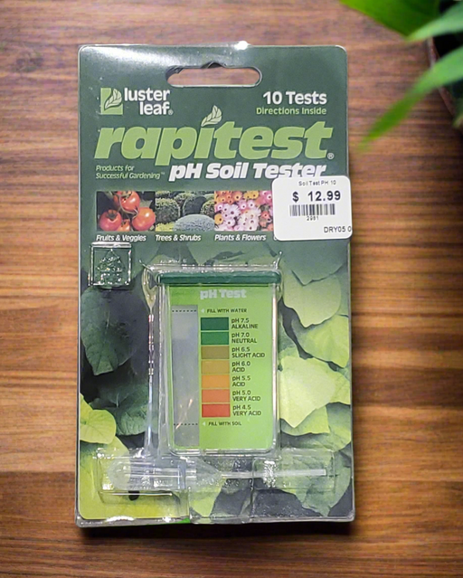 Soil Test PH 10