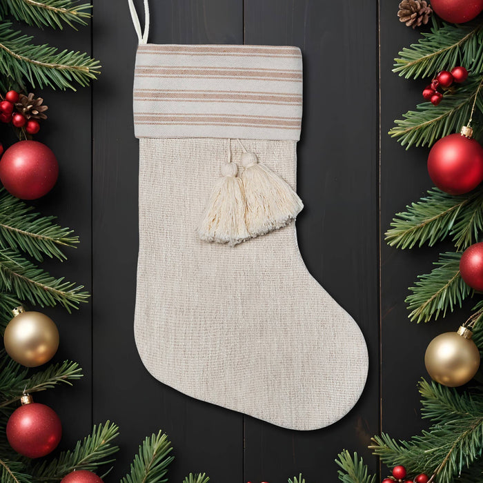 Bohemian Fringe Christmas Stockings