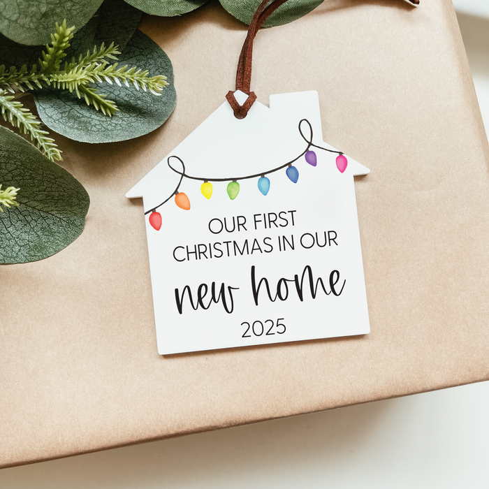 2025 New Home Christmas Ornament