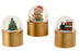 Snowglobe Tree/Teddy/Train Gold 6 cm