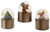 Snow Globe Tree/Bear/Flying Pig Brown Base