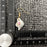 Pink flower Ceramic Teapot & Tea Cup Charm Dangle Earrings