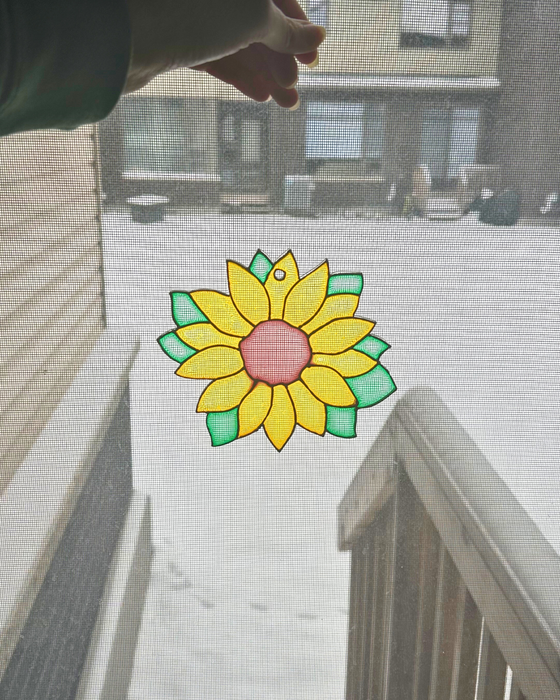 Sunflower Suncatcher, Window Hanging, car hangers