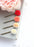 Flower Hair Pins | Ombre Set | Red Coral and Peach Roses