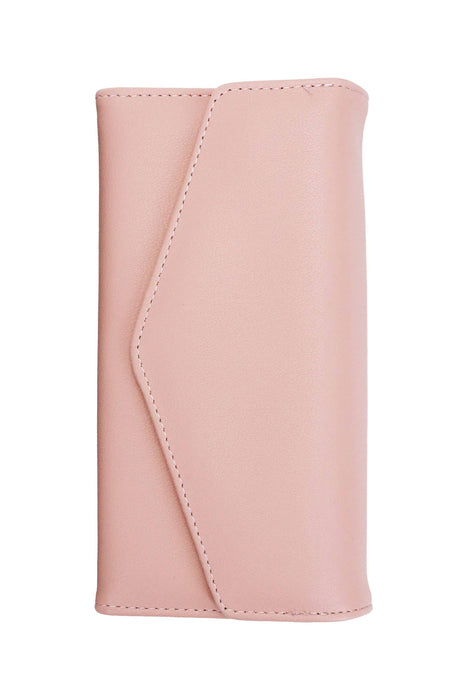 Tri-Fold Envelope Faux Vegan Leather Wallet