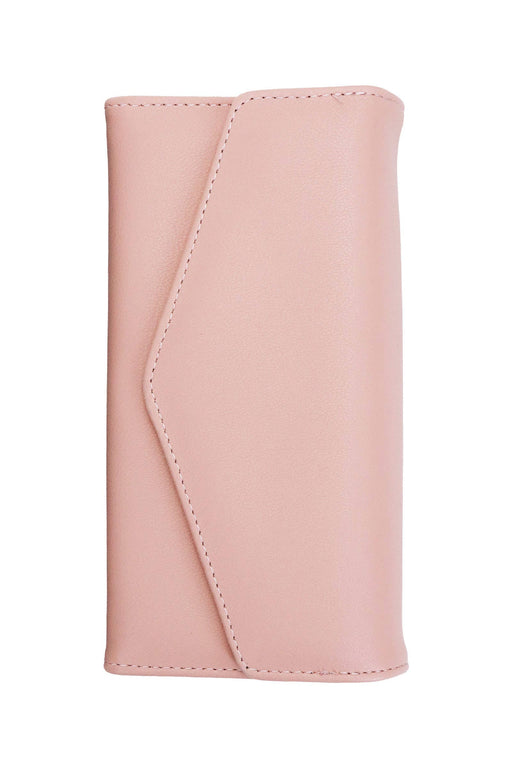 Tri-Fold Envelope Faux Vegan Leather Wallet