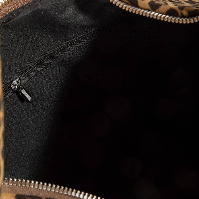 Suede Baggy Hobo Shoulder Bag