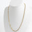 Paperclip Tennis Chain Split Necklace