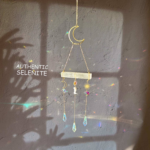 Selenite Suncatcher - Crystal Window Decor Gift