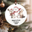 Baby's First Christmas Ornament 2025 | Festive Friends 2