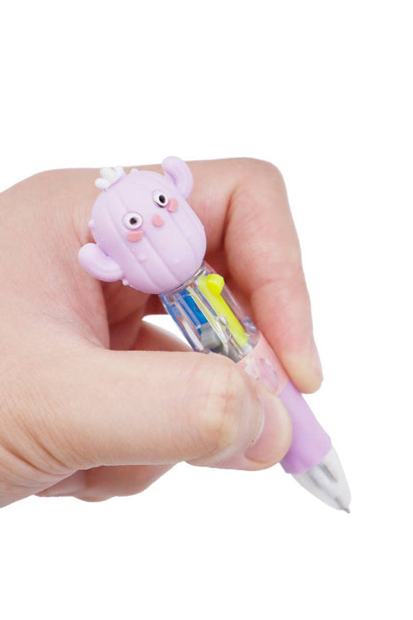 Mini Cactus 4-in-1 Multicolor Pen - 36 pcs