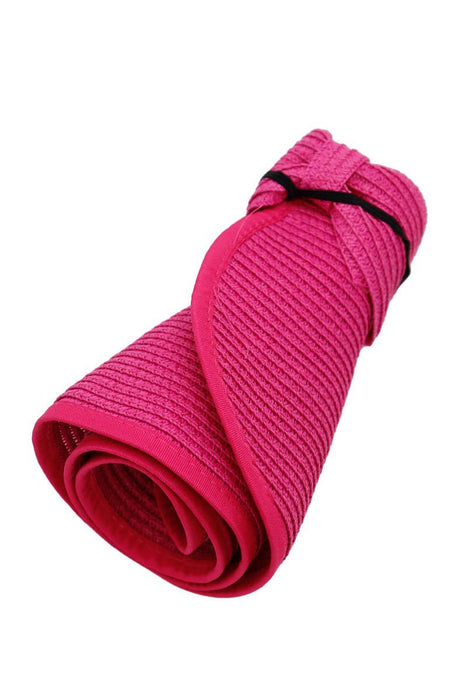 Pack And Go Paper Straw Wide Roll-up Sun Hat