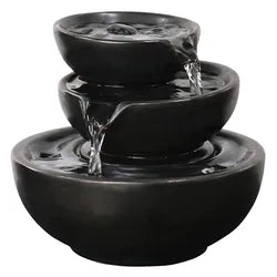 Fountain Tabletop Matte Black