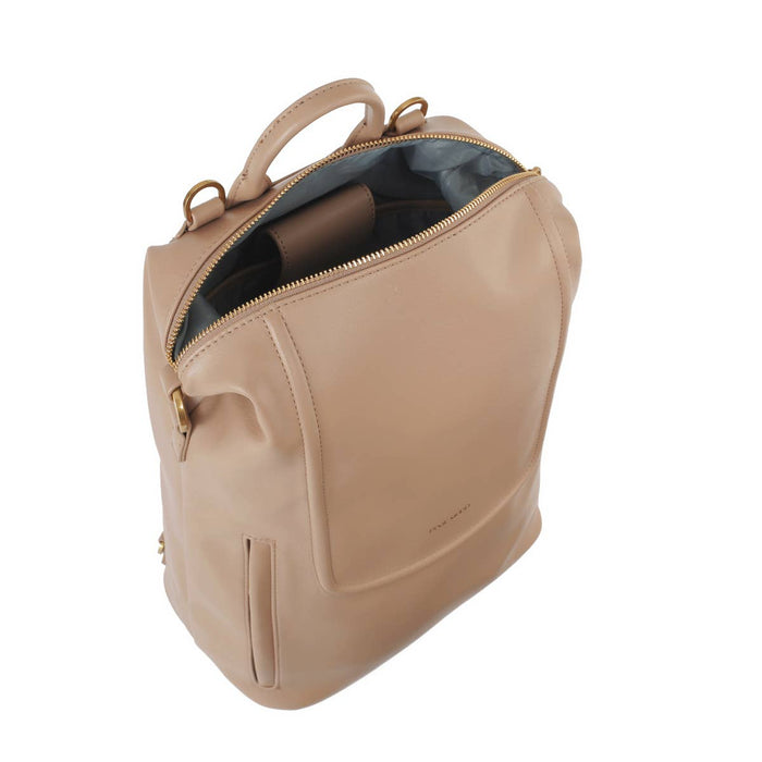 Blossom Small - Recycled Vegan Backpack - Sand